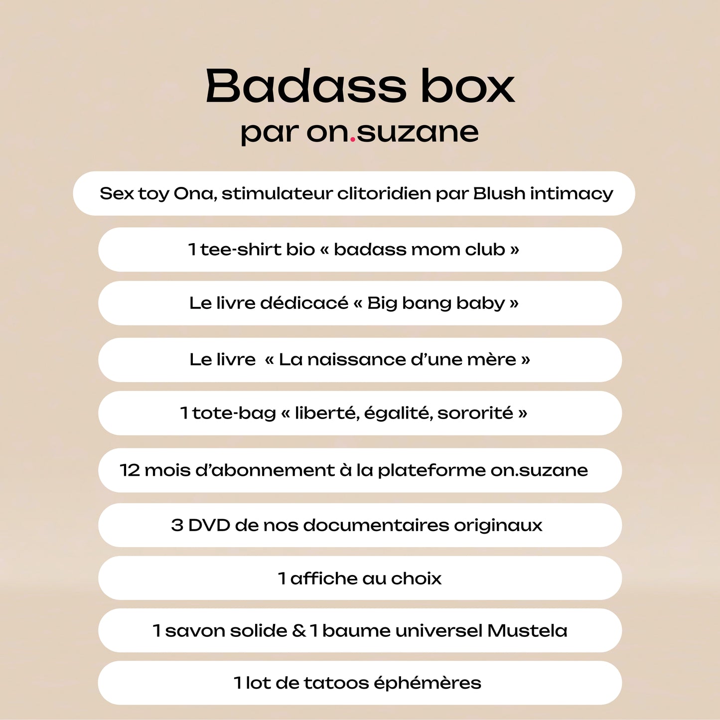 Badass box - la collab