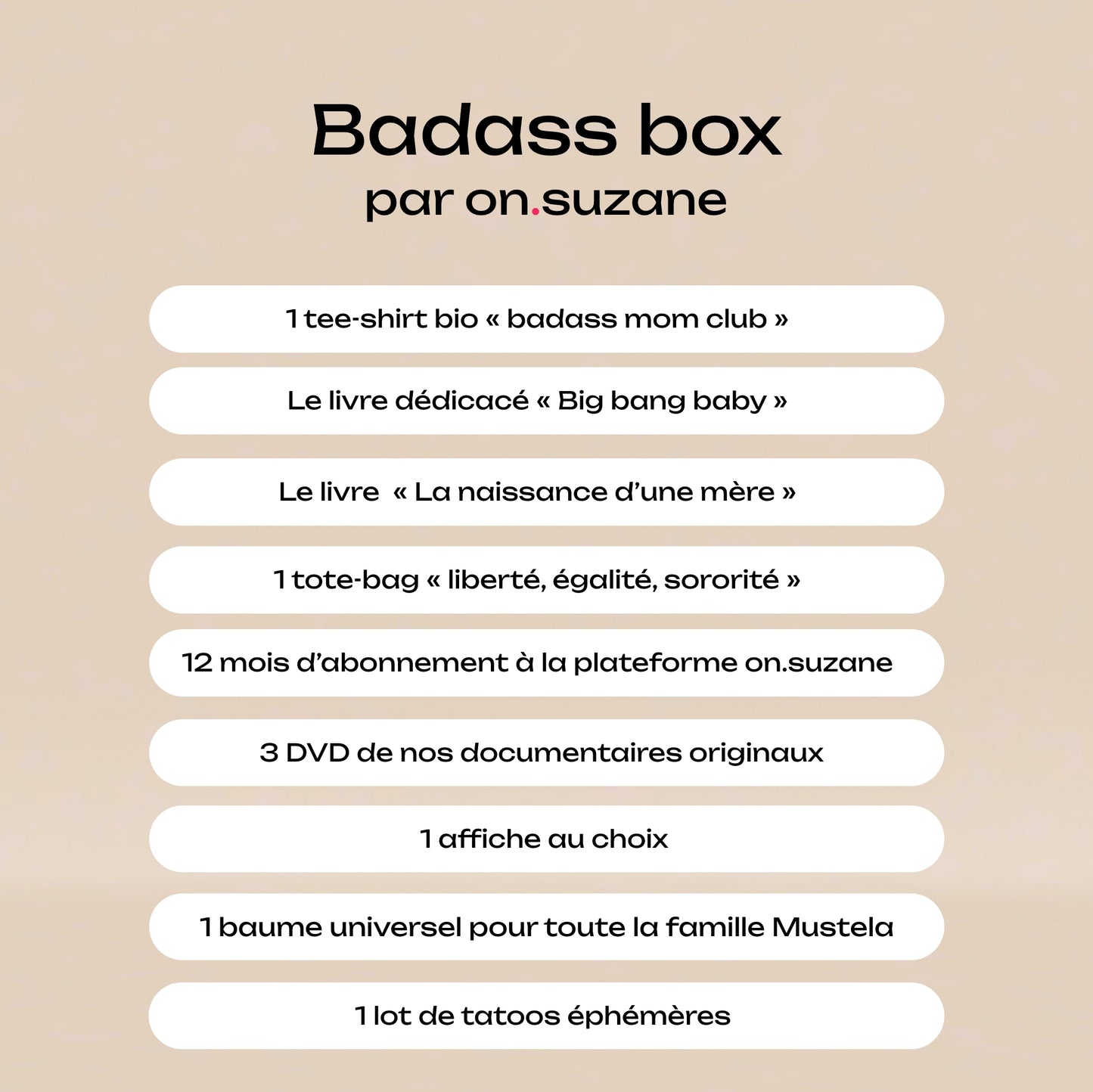 Badass box - Colette